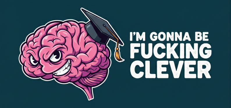 BrutalBrain logó – a tanulás szemtelenül mókás oldala